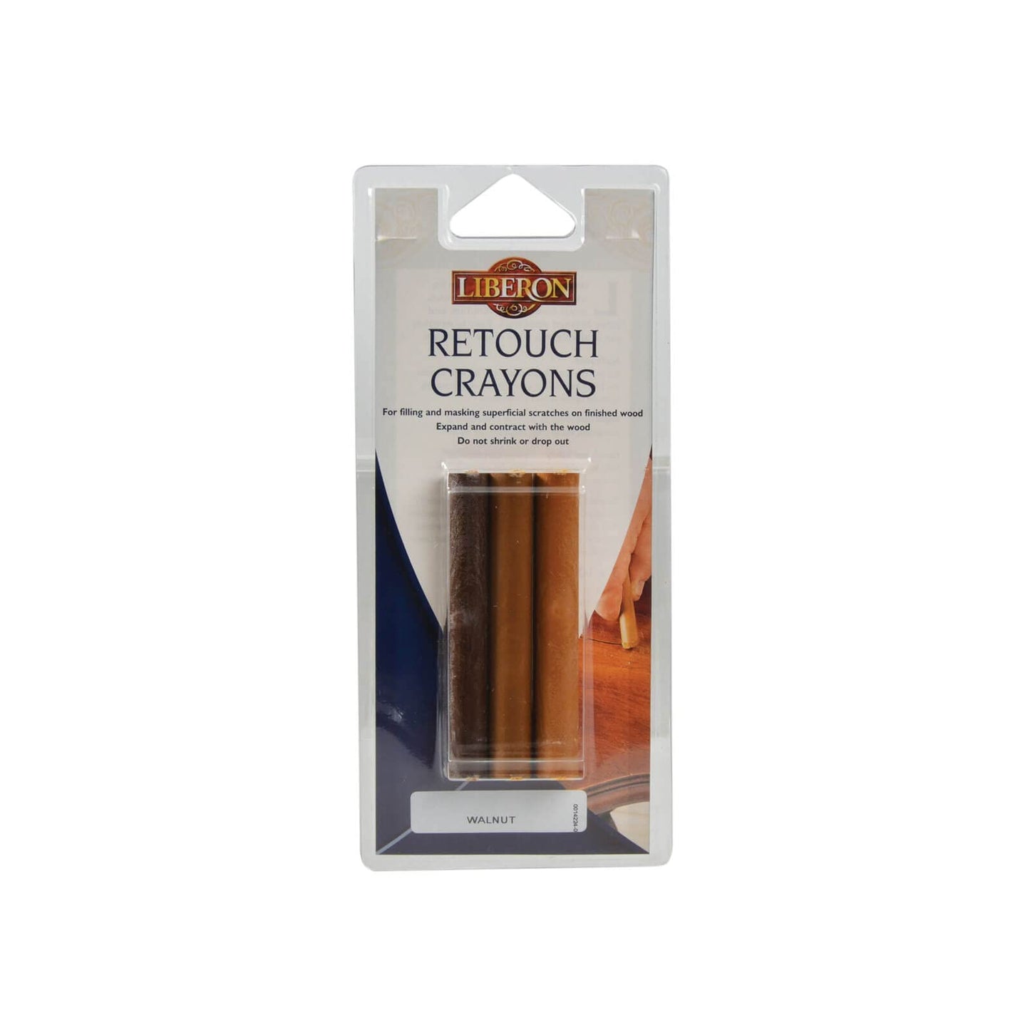 Liberon Retouch crayons Walnut 3 pk BP