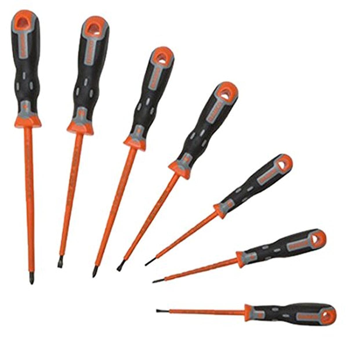 Bahco VDE Screwdriver Set in Wallet 7pc -XMS23VDE7