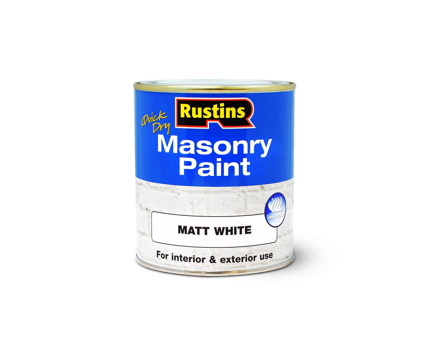 Rustins Masonry Matt White 250ml