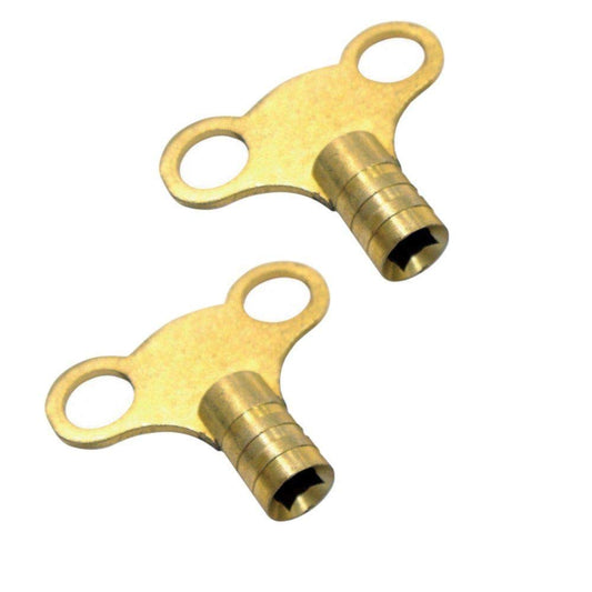 VIBE Radiator Key Ear Head Polished Brass