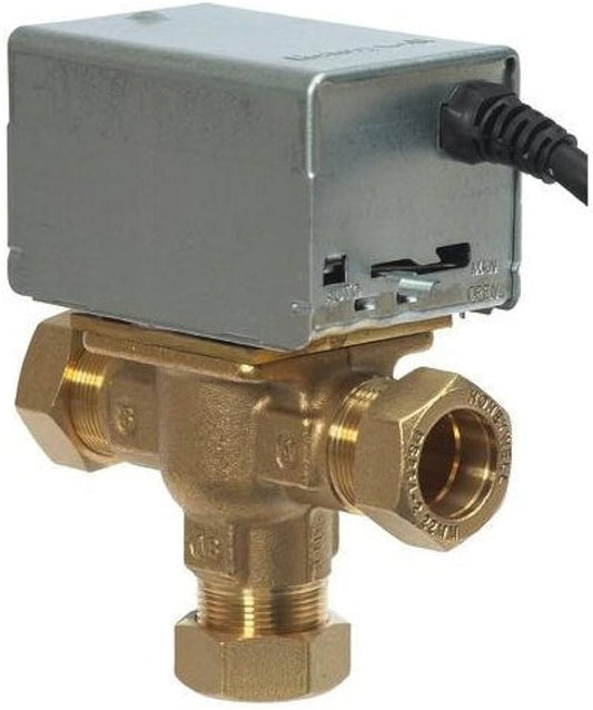 Honeywell V4073A1039 22mm 3PT Mid Position Valve