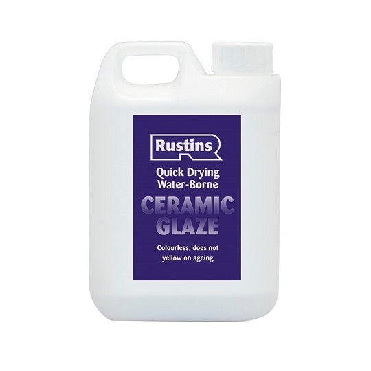 Rustins Acrylic Ceramic Glaze Clear 4L