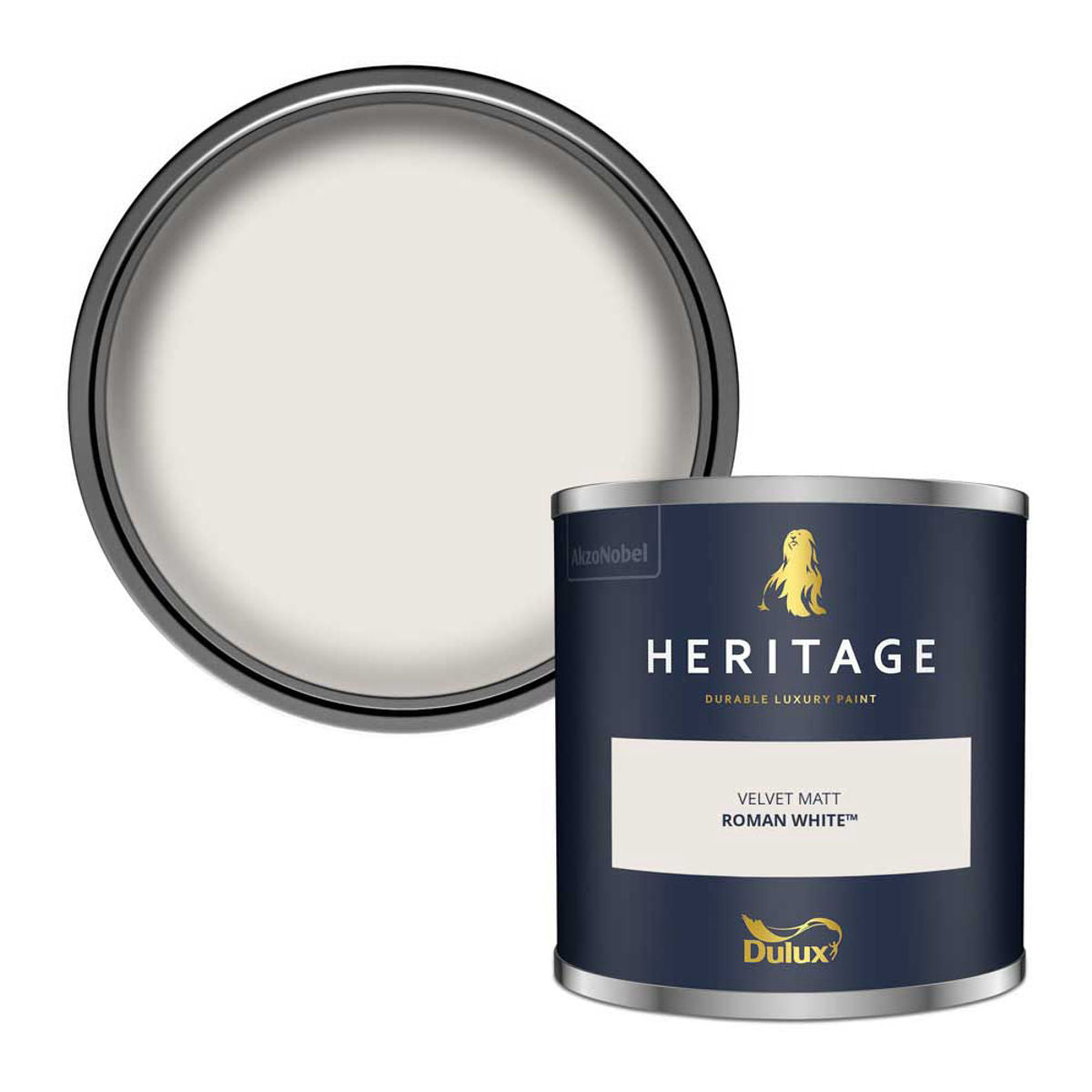 Dulux Heritage Velvet Matt (Tinted) Roman White