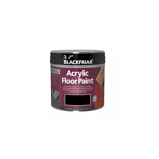 Blackfriar Acrylic Floor Paint - Black 5lt