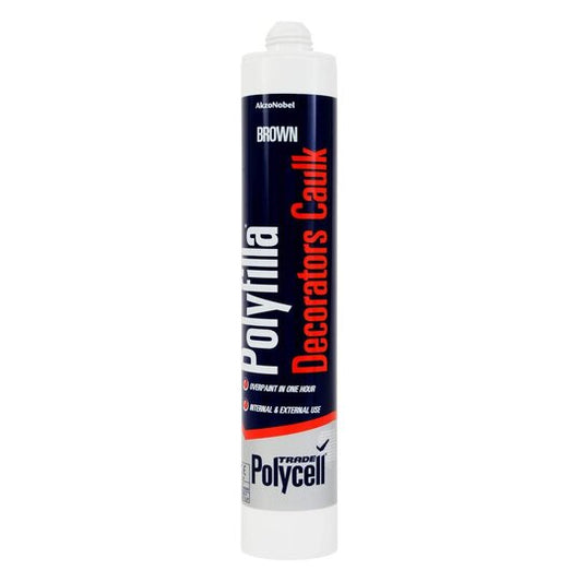 Polycell 295ml Dec Caulk Brown