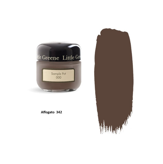 Little Greene Absolute Matt 60 ml. Sample Affogato  342
