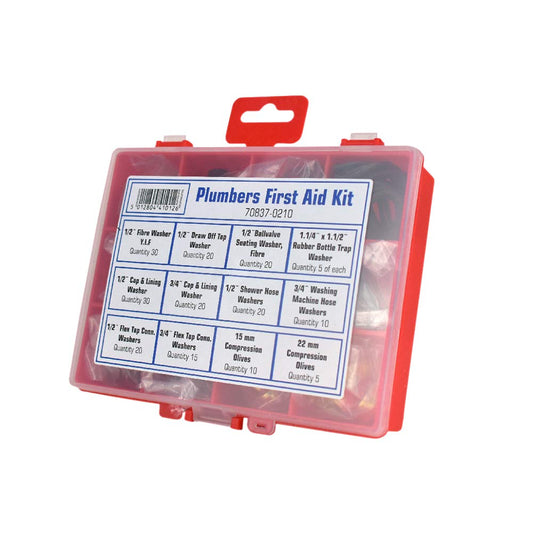 Plumbers First Aid 210 Piece Kit