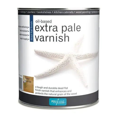 Oil Extra Pale Varnish Dead Flat 1L