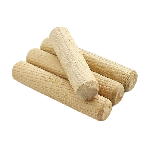 M10 x 40mm Fluted Wooden Dowel