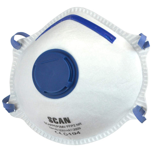 Scan Moulded Valved Disp Mask FFP2(Pack Of 3)