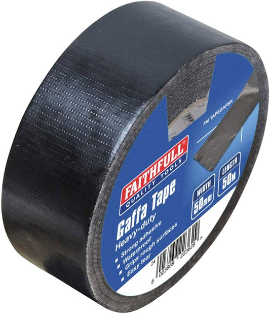 Gaffer Tape 50mm x 50M Black