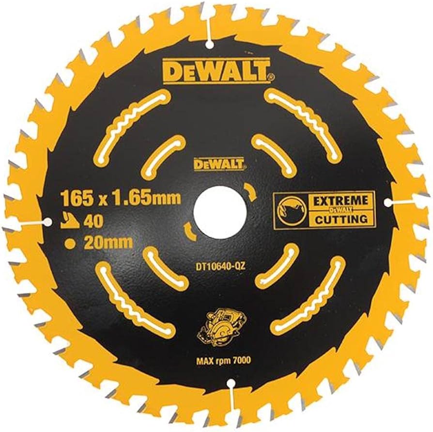 Dewalt Circular Saw Blade 165x20x40T-DEWDT10301QZ