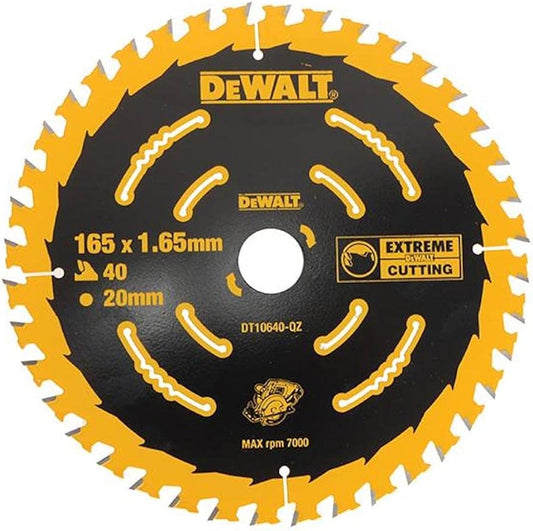 Dewalt Circular Saw Blade 165x20x40T-DEWDT10301QZ