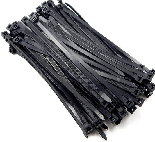 Black Cable Ties 4.8mm x 400mm (pack of 100)