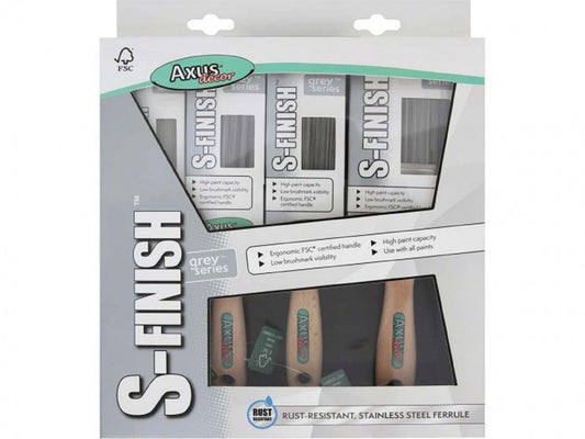 S-Finish Brush Set (grey Series)