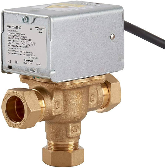 Honeywell 28mm Motorized 2 Port Mid-Position