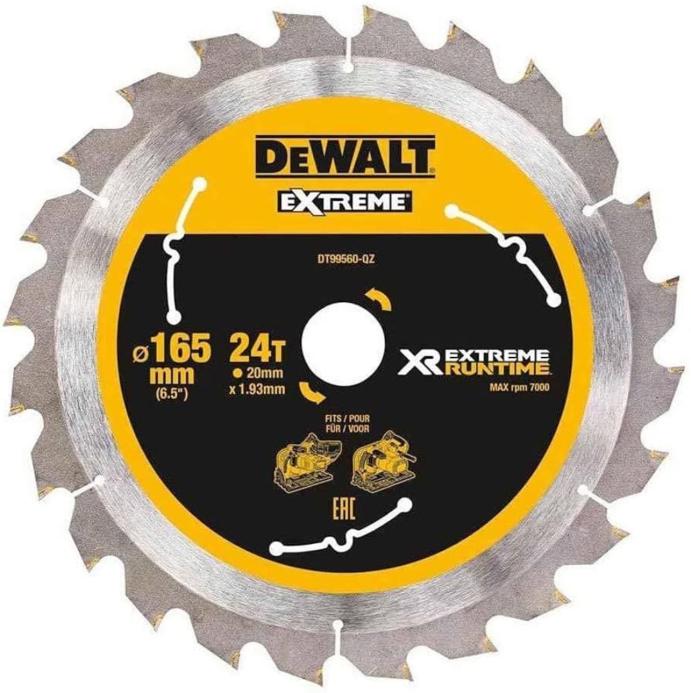 DeWalt 165x20 24T Circular Saw Blade