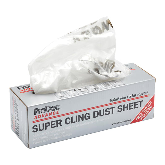 Super Cling Dust Sheet 100 Sq M