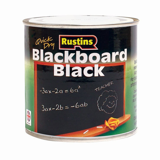 Rustins Blackboard Black 250ml