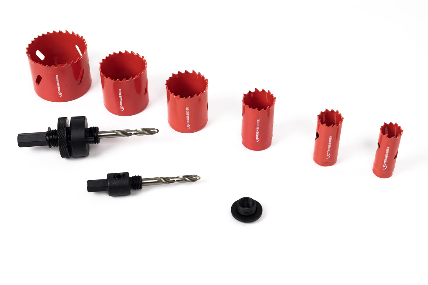 PLUMBERS HOLE SAW KIT 19-22-29-38-44-57MM