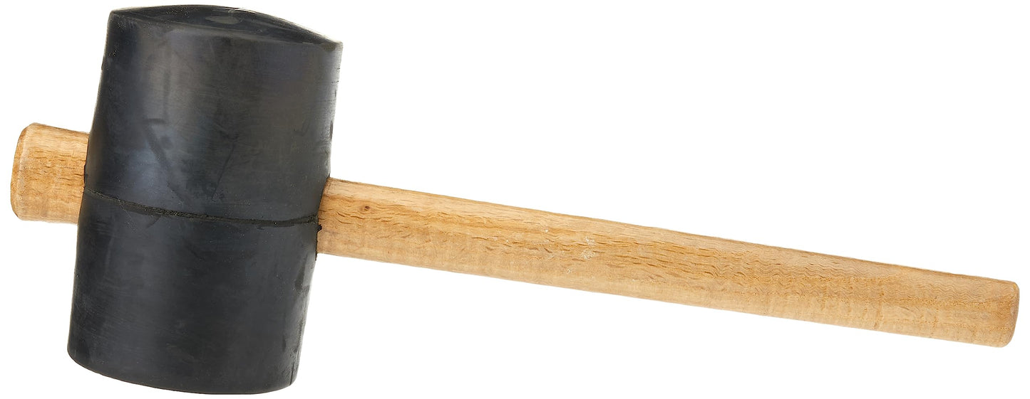 Faithfull Rubber Mallet - Black 76mm 3.inch