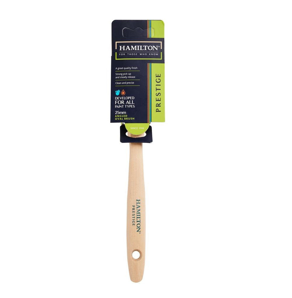 Hamilton Prestige Synthetic Oval Brush 25mm