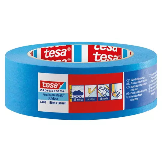 Tesa Precision Mask (Outdoor) 50m x 38mm BLUE