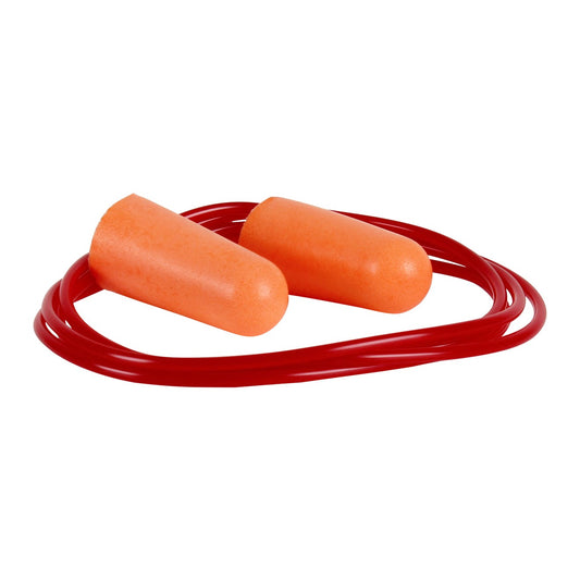 Foam Ear Plugs With Cord 5 Pairs