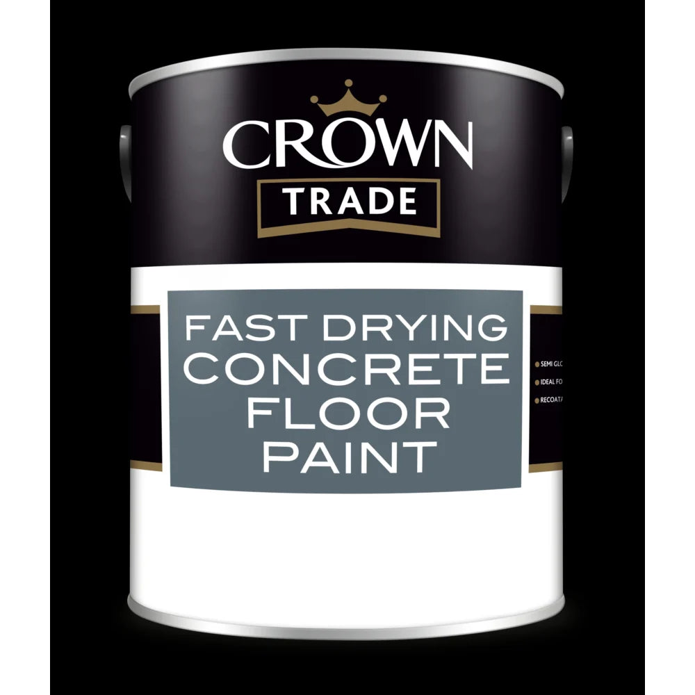 Crown Trade Fast Drying Concrete Floor Paint - 5L
