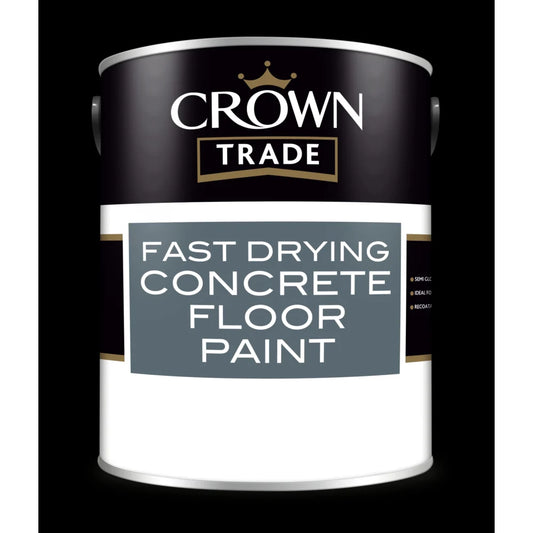Crown Trade Fast Drying Concrete Floor Paint - 5L