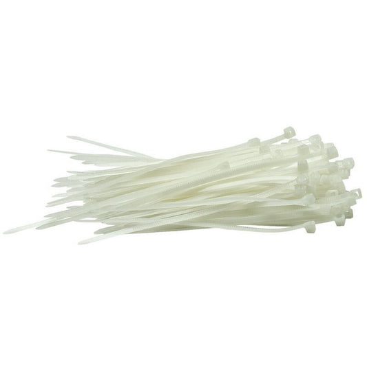 2.5x100mm Cable Tie 100 White