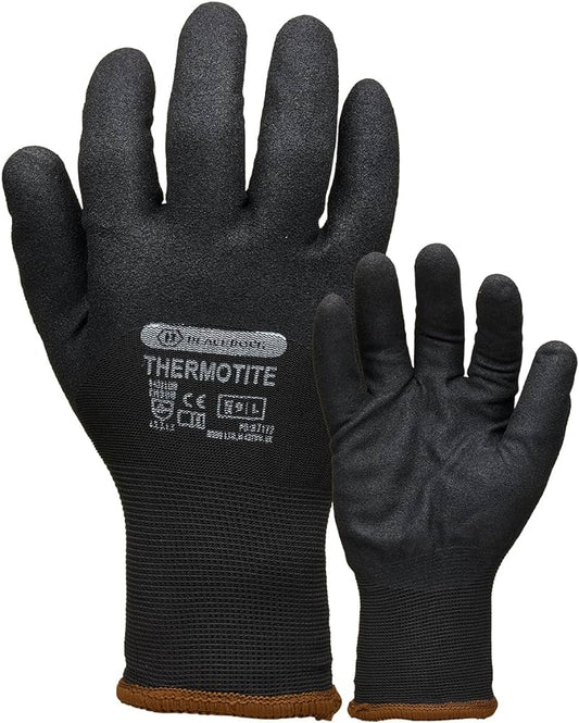 Thermotite Grip Gloves 8/M Carded