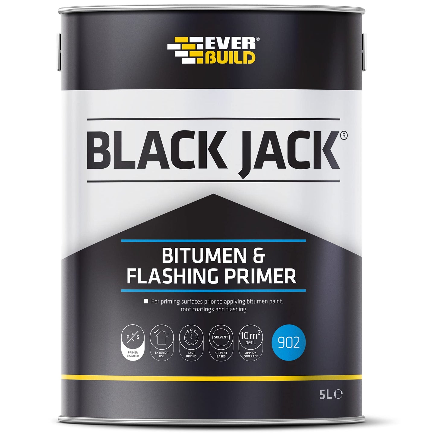 Everbuild Black Jack Bitumen Flashing Primer