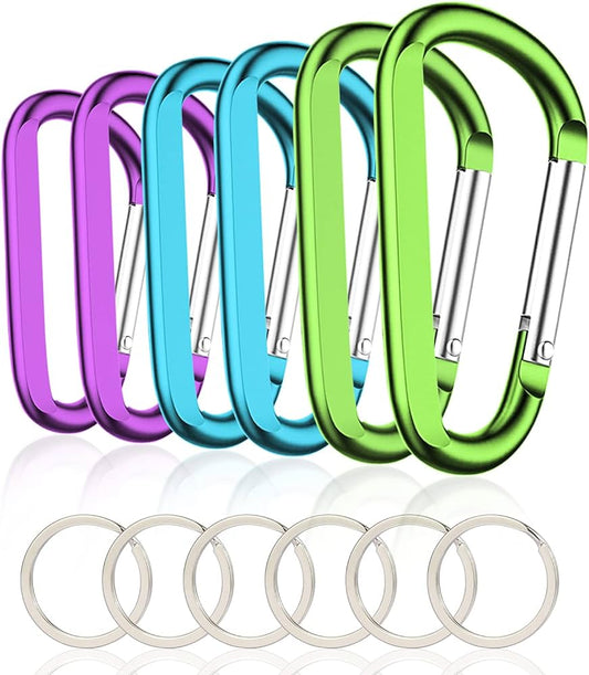 Karabiner Key Rings Coloured - Large