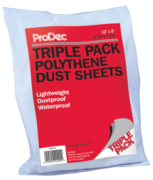 Dust Sheet Triple Pack
