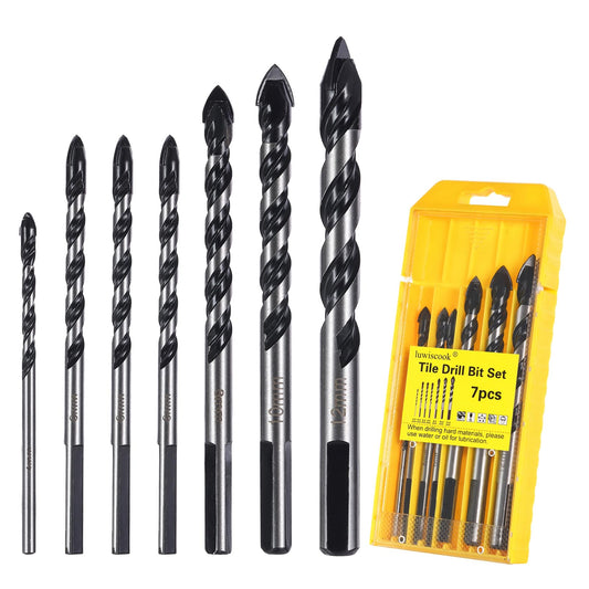 Faithfull HSS Multi Drill Bit Set 4-12MM 7PCS