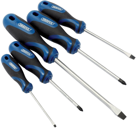 Soft Grip Screwdriver Set,(5 Piece)