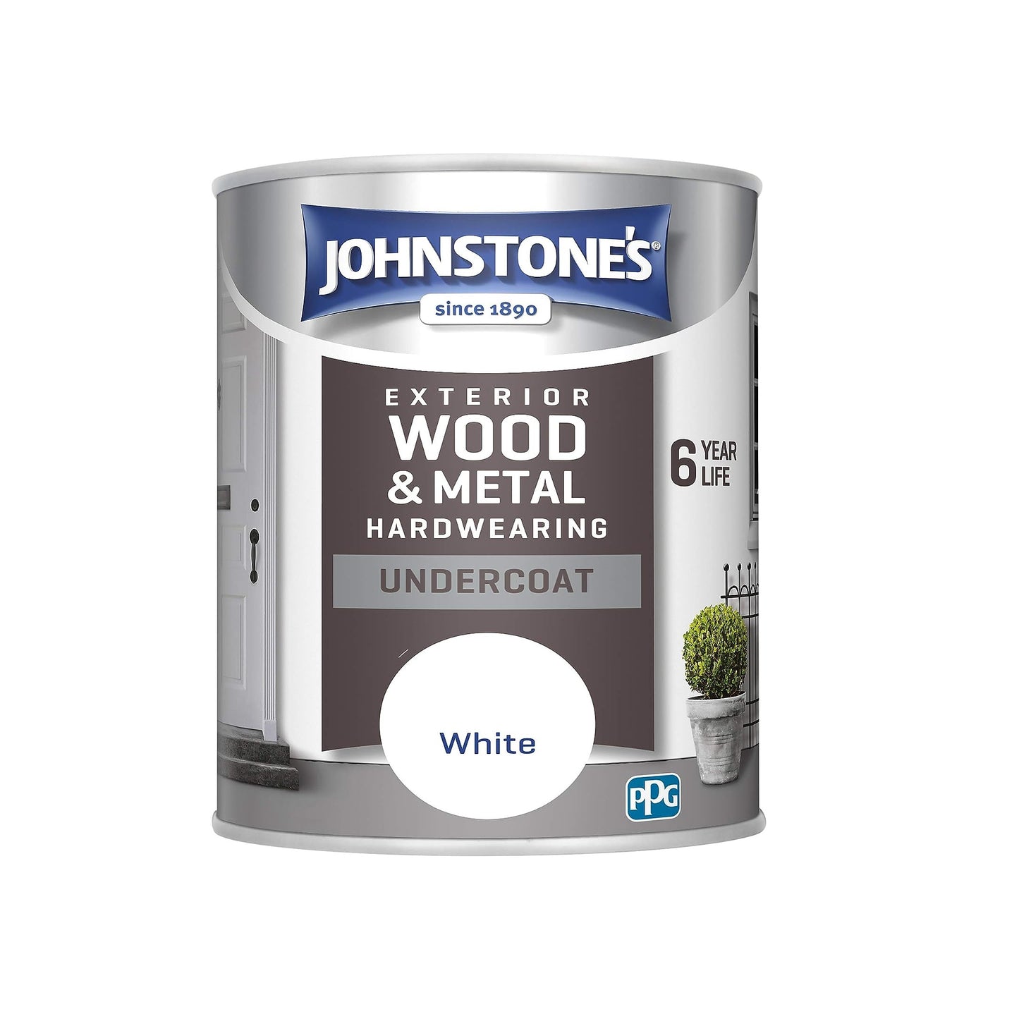 Johnstone's Exterior Undercoat White 0.75L