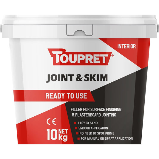 Toupret Joint & Skim Ready To Use 10kg