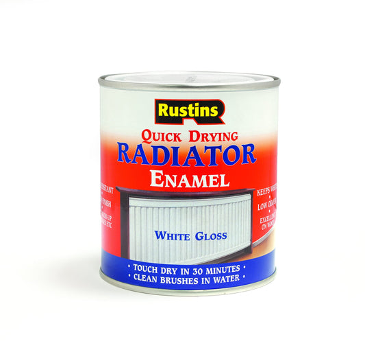 Rustins Quick Dry Radiator Paint Gloss 1L