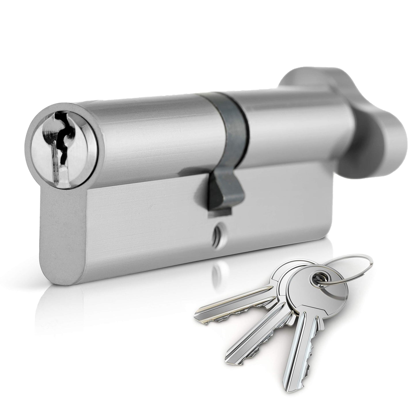 V5 55/45mm Euro Cylinder & Turn Keyed to Differ