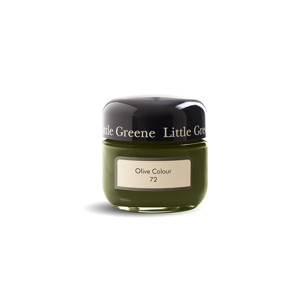 Little Greene Absolute Matt  60 ml. Sample Olive Colour 72