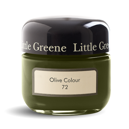 Little Greene Absolute Matt  60 ml. Sample Olive Colour 72
