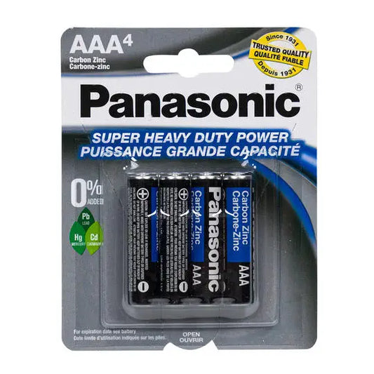 Panasonic AAA Battery (4 Pack)