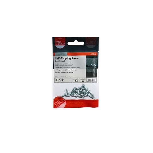 S/Tapping Screws 8x5/8 14pcs
