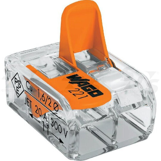 Wago 2 Port Compact Connector 4mm