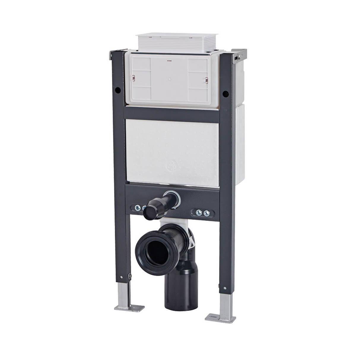 Cyclone WC Frame cw Cistern & Plate 0.8 - 1.1m