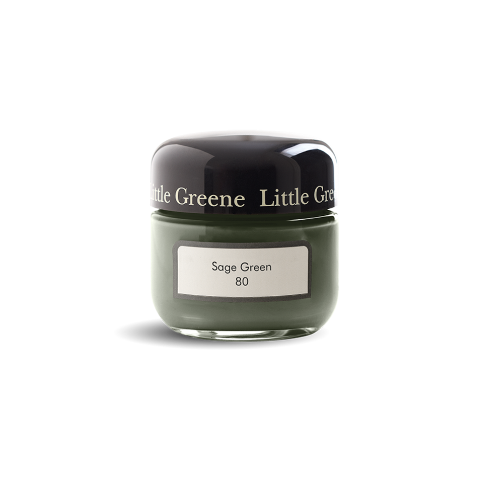 Little Greene Absolute Matt  60 ml. Sample Sage Green 80