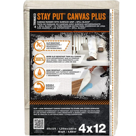 Stayput Canvas 12' x 4' - Plus Anti-Slip Barrier