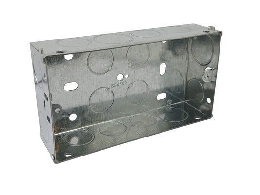 Backbox Metal 35mm 2 GANG